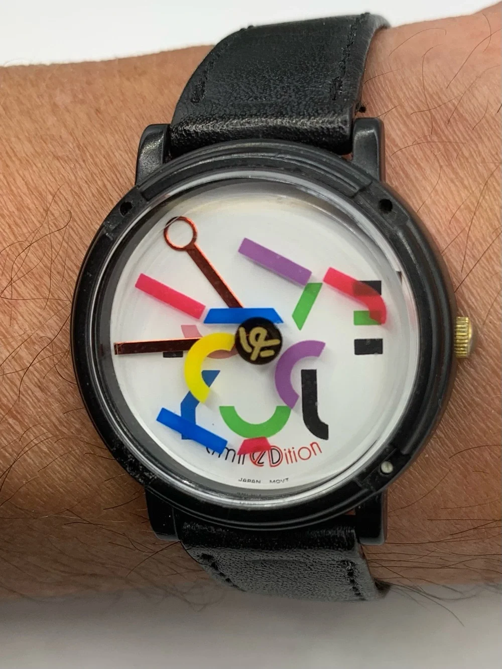Vintage John Zaboyan “ I love you” mystery dial limited edition watch